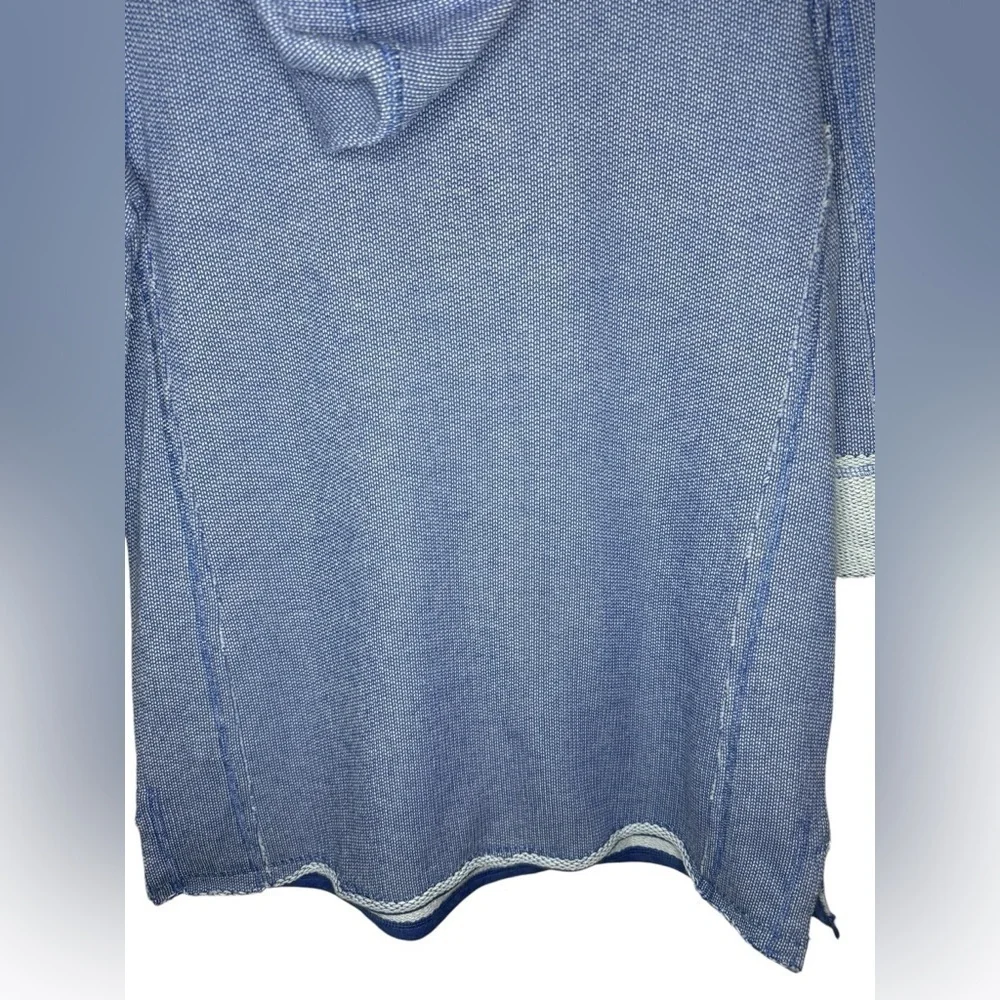 Soft Surroundings Just Beachy Pullover Size S Blue